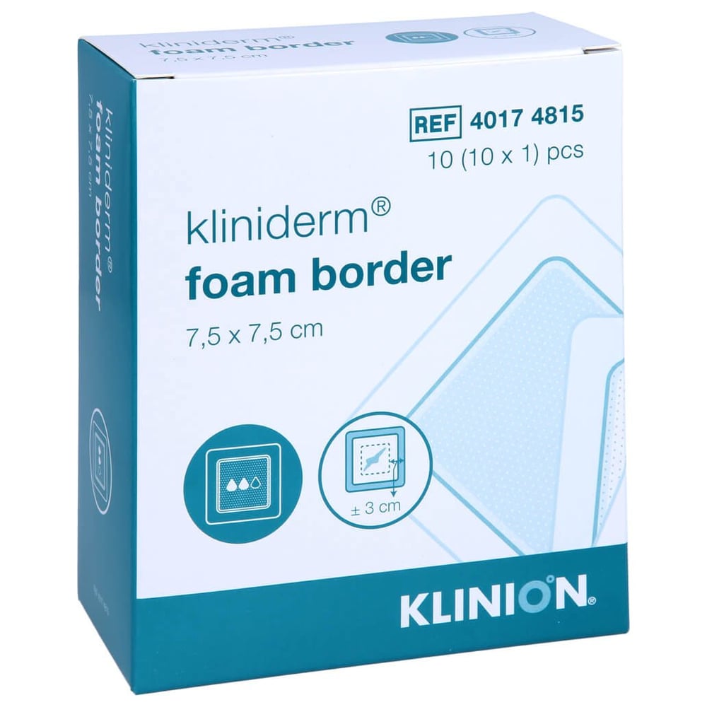 Schaumverband Bor7.5x7.5nh