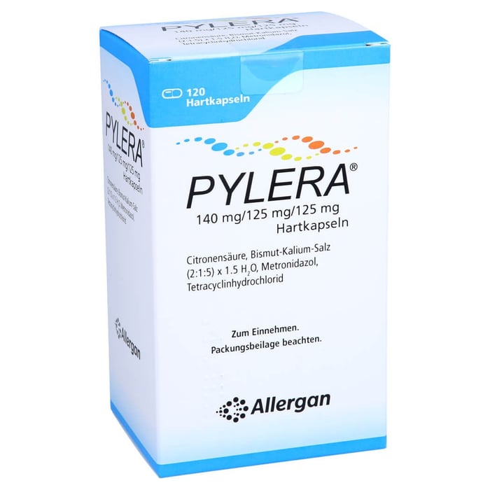Pylera 140/125/125mg