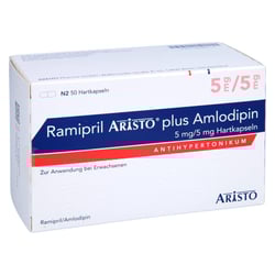 Ramipril Aristo plus Amlodipin 5 mg/5 mg