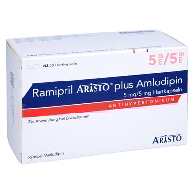 Ramipril Aristo plus Amlodipin 5 mg/5 mg