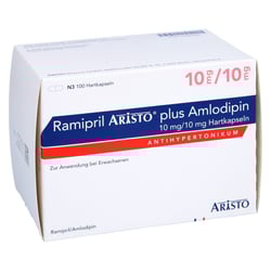 Ramipril Aristo plus Amlodipin 10 mg/10 mg