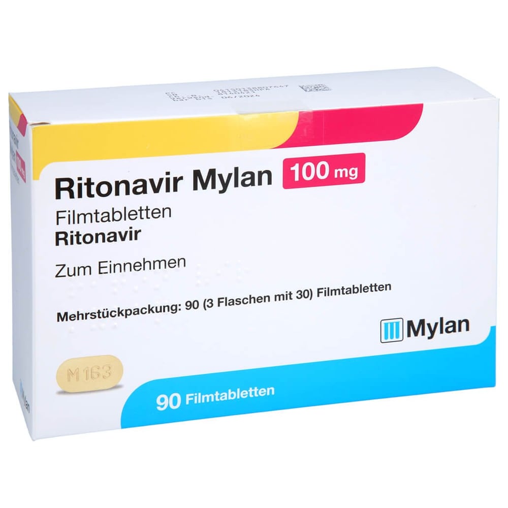 Ritonavir Mylan 100 mg