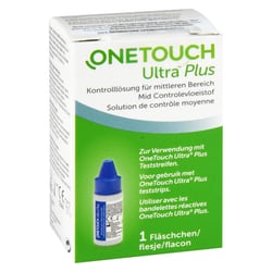 One Touch Ultra Plus Kontrolllösung mittel