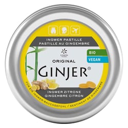 Ingwer Ginjer Pastille Zitrone