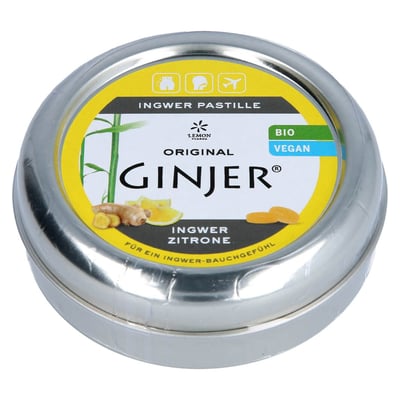 Ingwer GINJER Pastille Zitrone