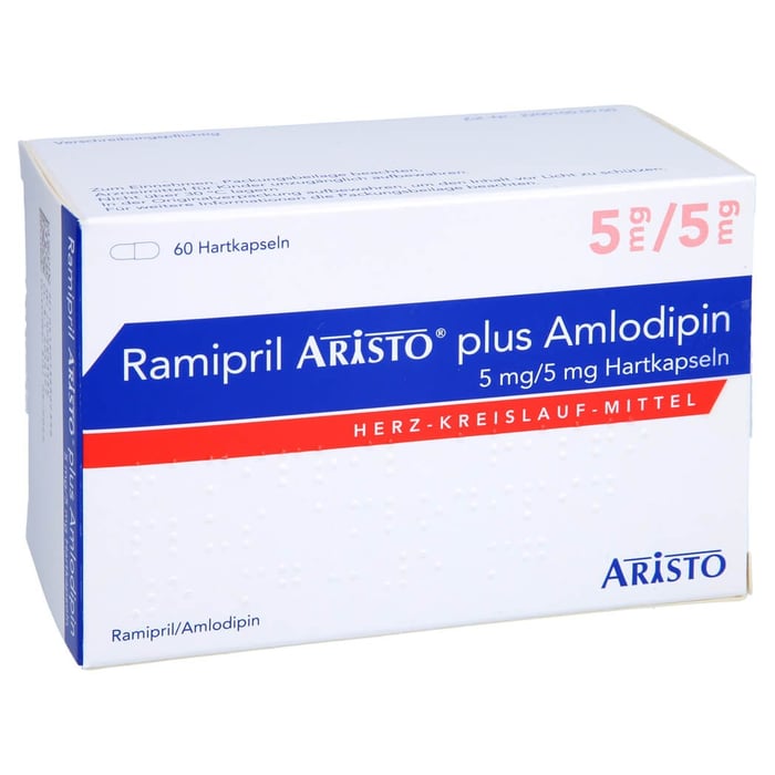 Ramipril Aristo plus Amlodipin 5mg/5mg