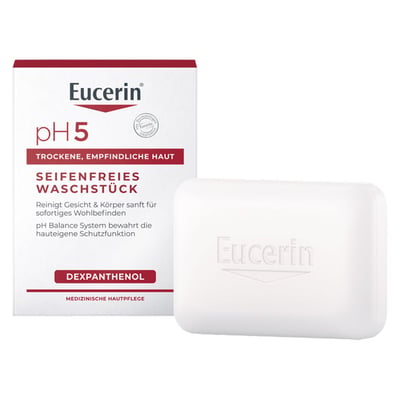 Eucerin pH5 Seifenfreies Waschstück  Produktbild 1