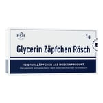 Glycerin Zäpchen R sch 1 g gegen Verstopfung Produktbild 1