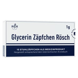 Glycerin Zäpchen R sch 1 g gegen Verstopfung