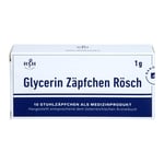 Glycerin Zäpchen R sch 1 g gegen Verstopfung Produktbild 2