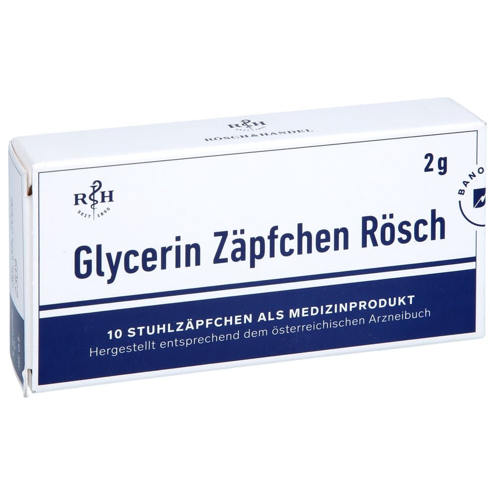 Glycerin Zäpchen R sch 2 g gegen Verstopfung