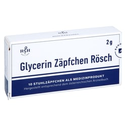 Glycerin Zäpchen R sch 2 g gegen Verstopfung