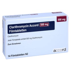 Clarithromycin Accord 500 mg