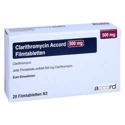 Clarithromycin Accord 500 mg