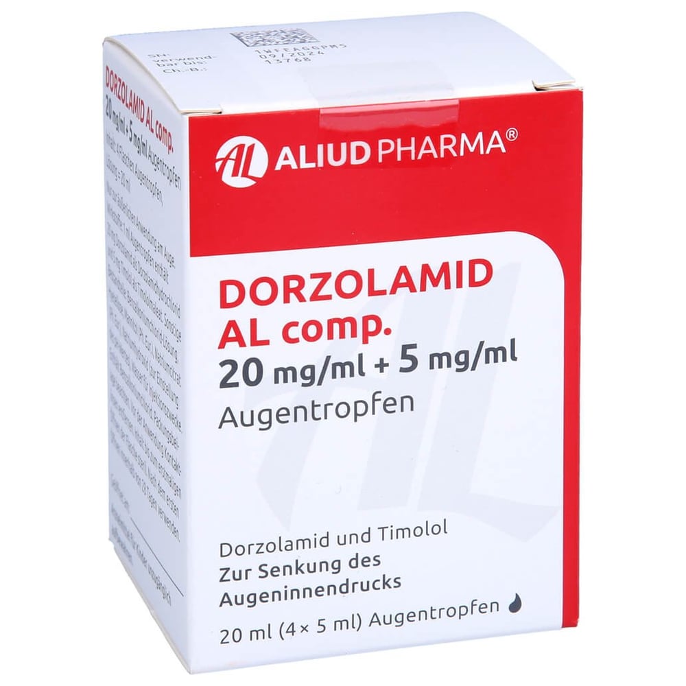 Dorzolamid AL comp. 20 mg/ml + 5 mg/ml