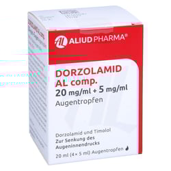 Dorzolamid AL comp. 20 mg/ml + 5 mg/ml