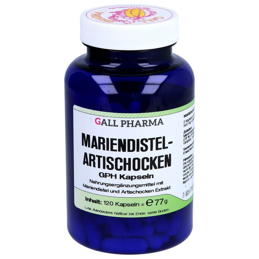 Mariendistel Artischocken Gph Kapseln