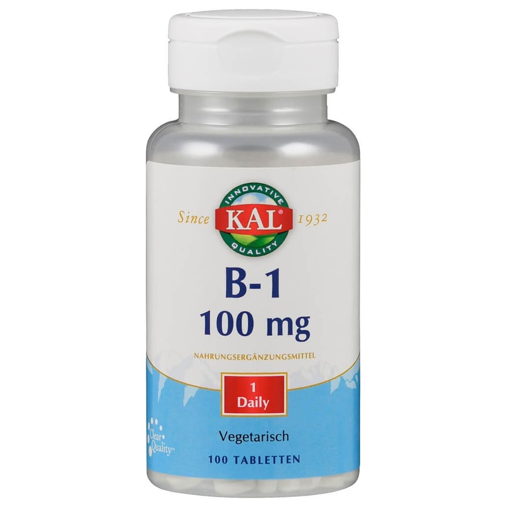 Vitamin B1 Thiamin 100 mg KAL