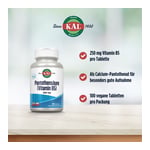 Pantothensäure (Vitamin B 5) 250 mg KAL