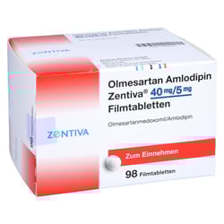Olmesartan Amlodipin Zentiva 40 mg/5 mg