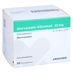 Atorvastatin AXiromed 20 mg