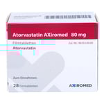 Atorvastatin AXiromed 80 mg