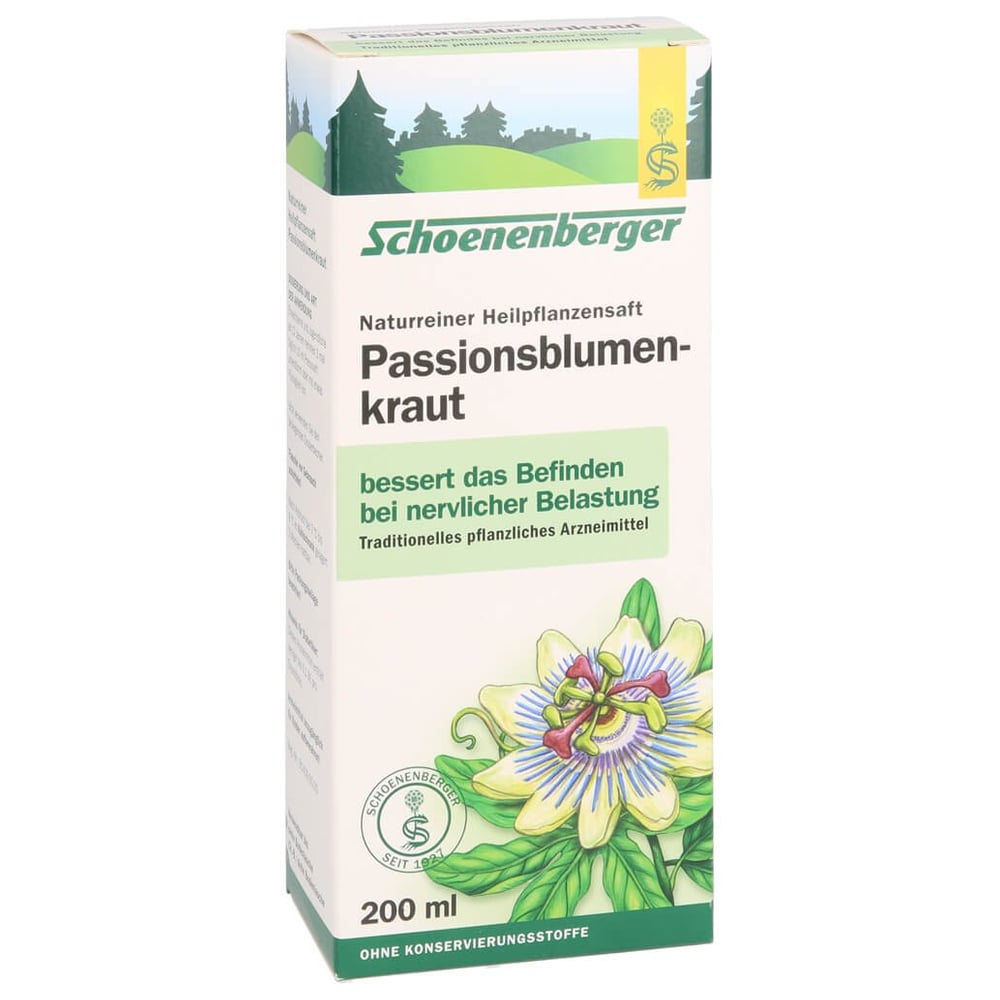 Passionsblumenkraut naturreiner Heilpflanzensaft