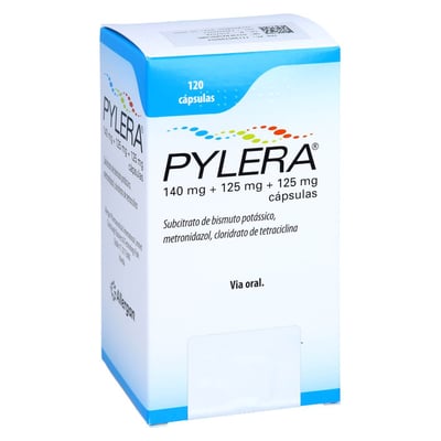 Pylera 140 mg/125 mg/125 mg Hartkapseln