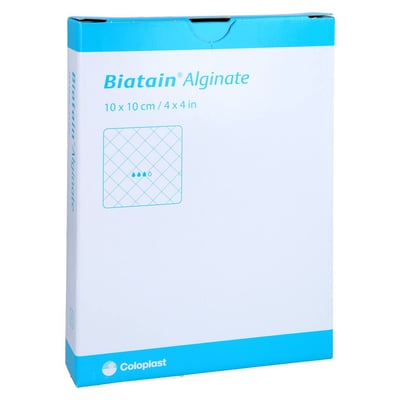 Biatain Alginate Kompressen 10x10 cm Avitamed