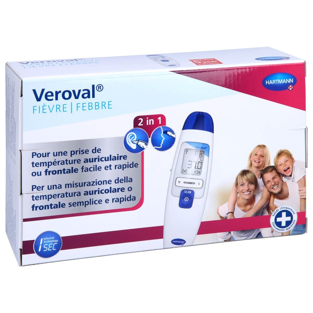 Veroval 2in1 Infrarot-Fieberthermometer