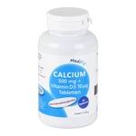 Calcium 500 mg + Vitamin D3 10ug Tabletten Medifit