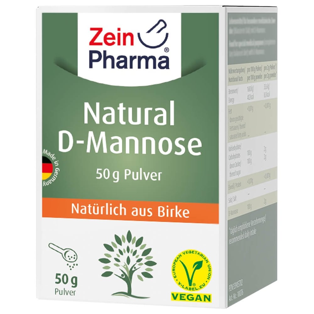 Natural D-Mannose aus Birke ZeinPharma