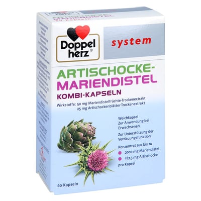 Doppelherz Artischocke-Mariendistel system