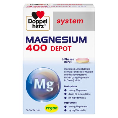 Doppelherz Magnesium 400 Depot system