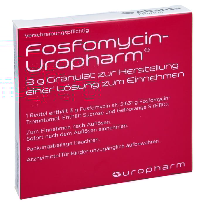 Fosfomycin-Uropharm 3g