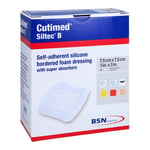 Cutimed Siltec B Schaumverband 7,5x7,5 cm Produktbild 1