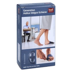 Bort Generation Hallux-Valgus Schiene re. Größe 1 blau