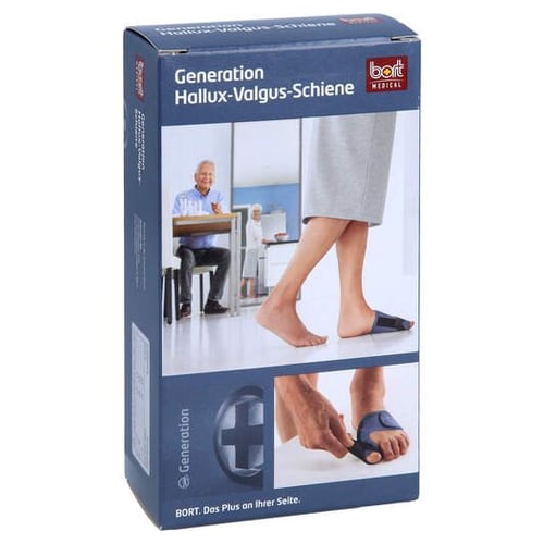 Bort Generation Hallux-Valgus Schiene re. Größe 1 blau Produktbild 1