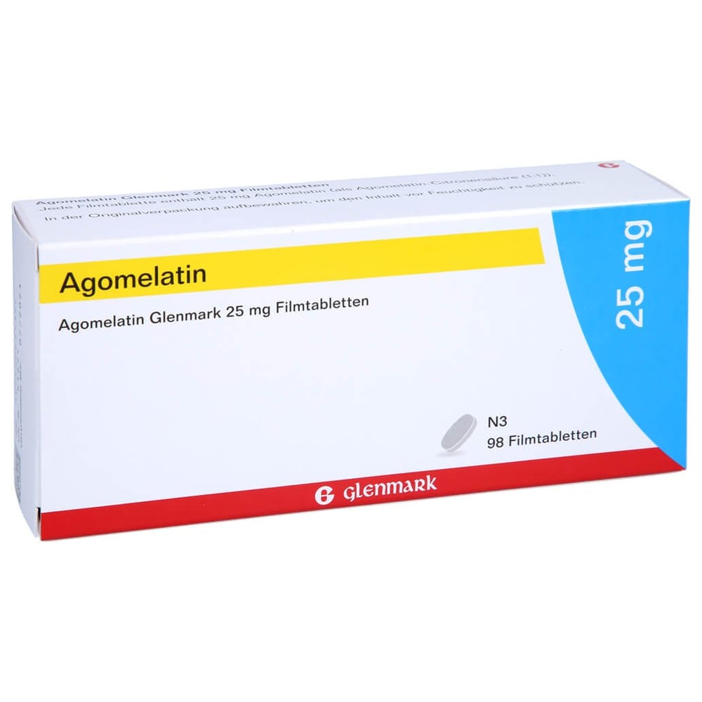 Agomelatin Glenmark 25 mg