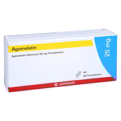 Agomelatin Glenmark 25 mg