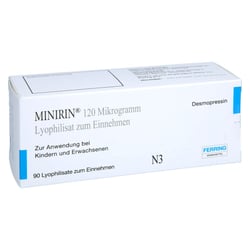 Minirin 120 Mikrogramm Lyophilisat zum Einnehmen