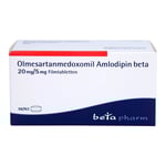 Olmesartanmedoxomil Amlodipin beta 20 mg/5 mg