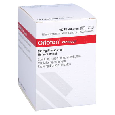 Ortoton Recordati 750 mg Filmtabletten