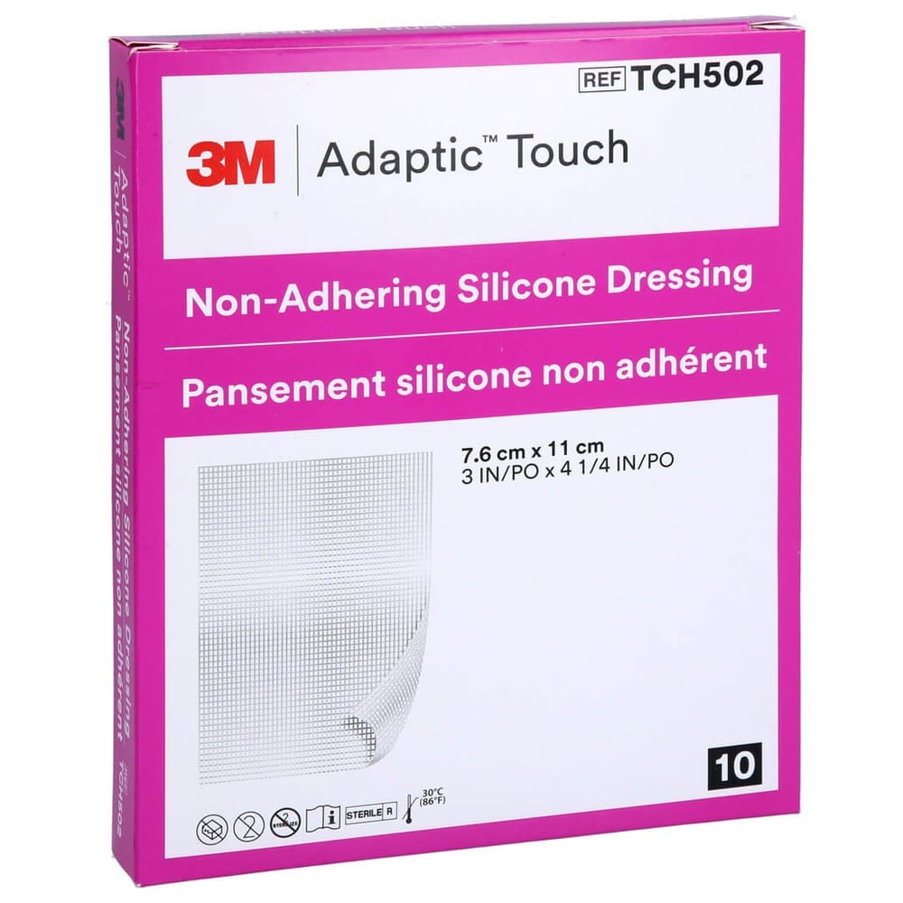 Adaptic Touch 7.6x11 cm nichth. Silik.Wundauflage