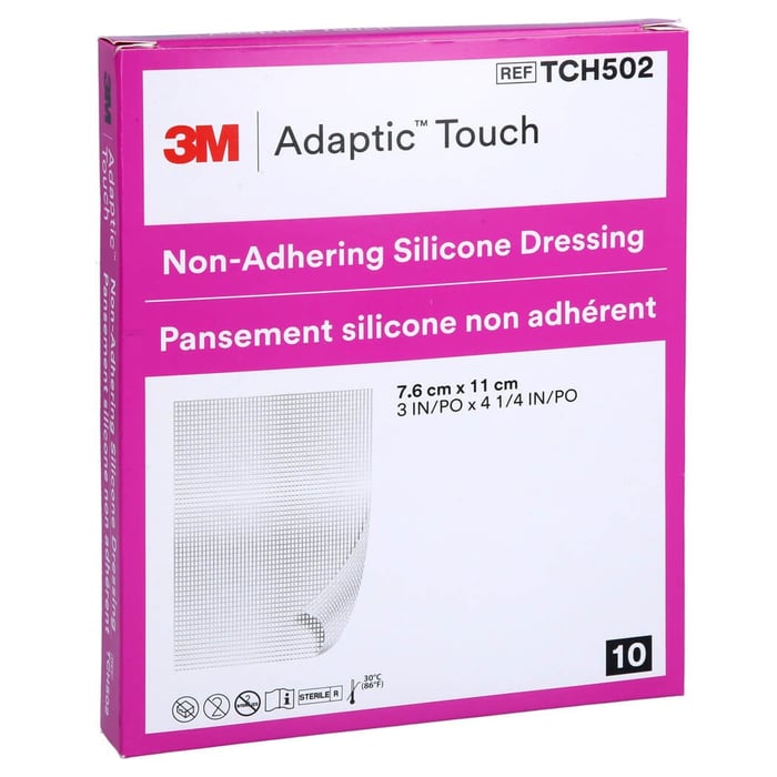 Adaptic Touch 7.6x11 cm nichth. Silik.Wundauflage
