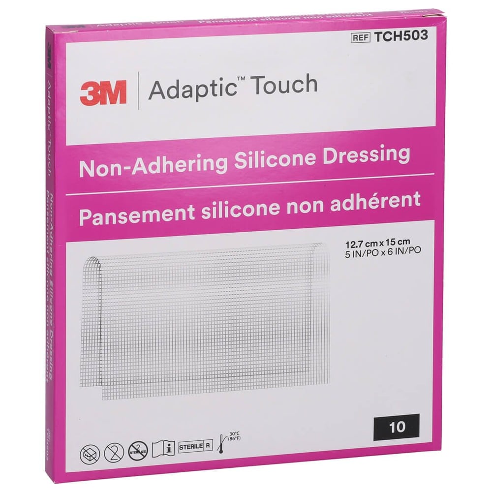 Adaptic Touch 12.7x15 cm nichthaft.Sil.Wundauflage