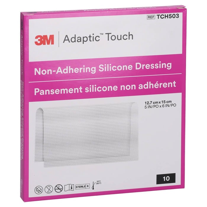 Adaptic Touch 12.7x15 cm nichthaft.Sil.Wundauflage