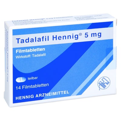 Tadalafil Hennig 5 mg
