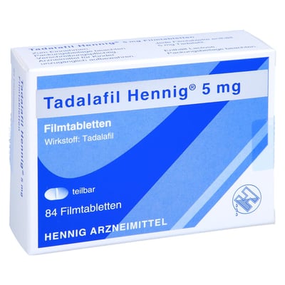 Tadalafil Hennig 5 mg