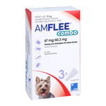 Amflee combo 67/60,3 mg Hunde 2-10 kg